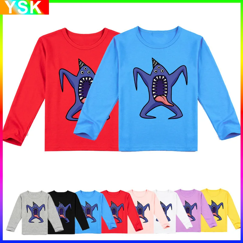 

Garten of Banban Korean Children's Clothing 2023 Children's Clothing Fashion Garten of Banban Long-sleeved T-shirt Trend