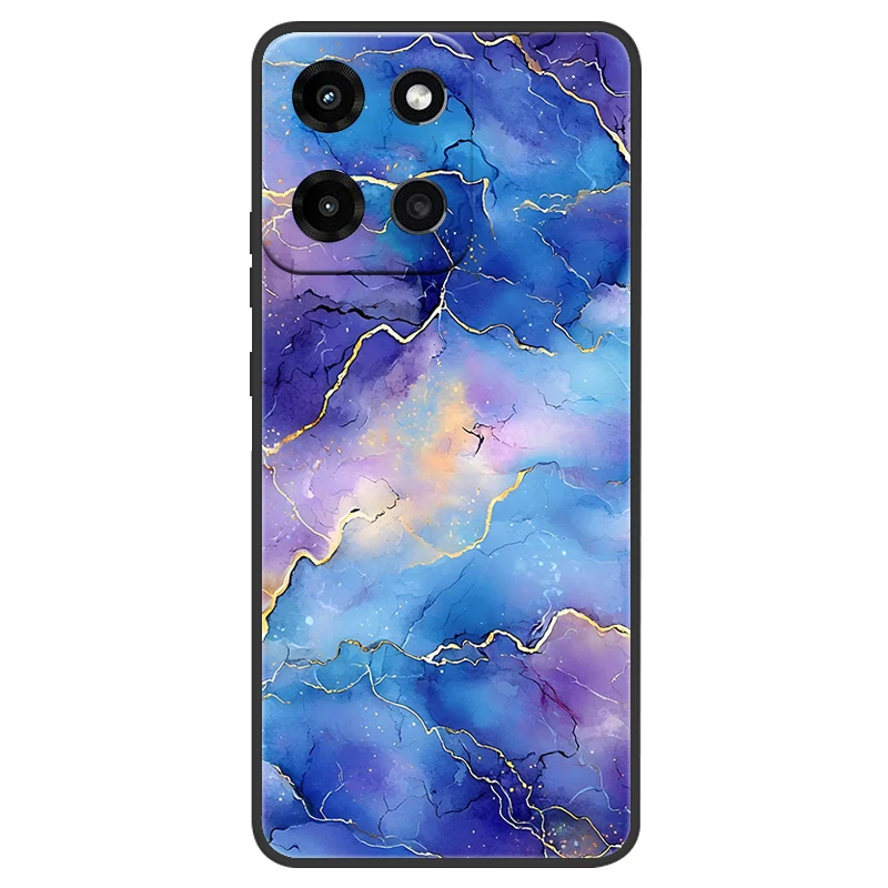 Marble Silicone Soft Back Cover Phone Case