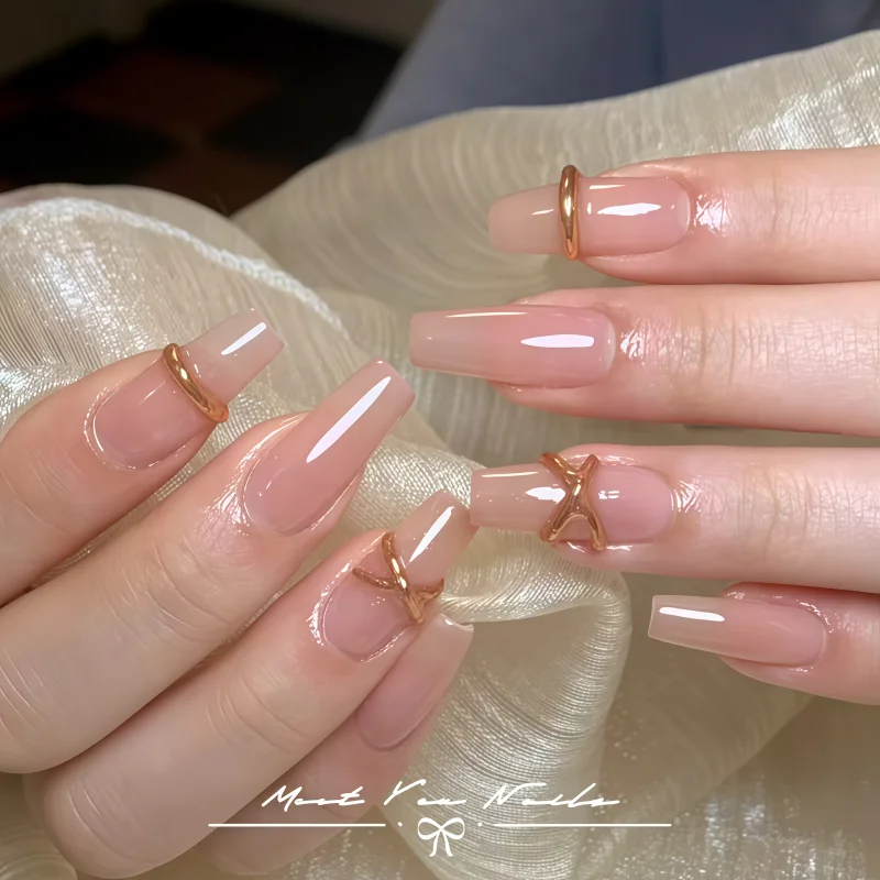 미니멀리스트 인스 스타일 네일 아트 몰드 다이아몬드 비즈 3D 링 실리콘 몰드 투명 쥬얼리 장