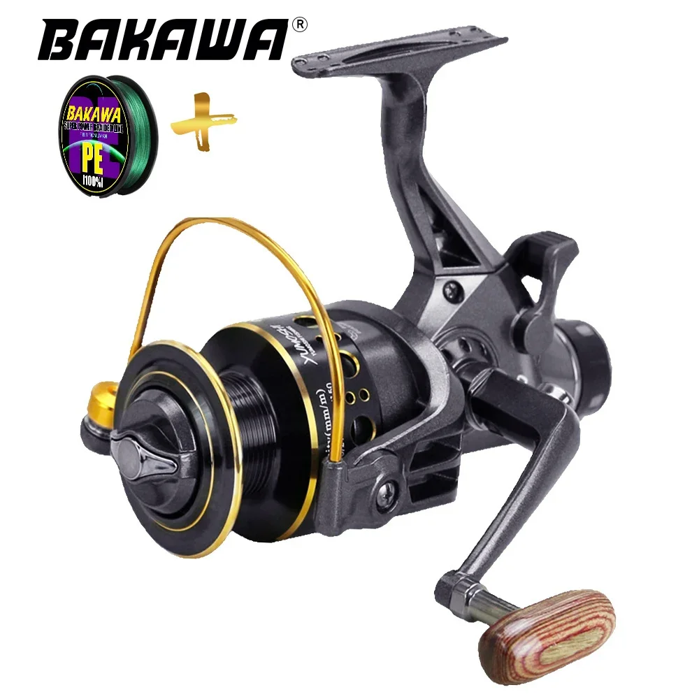 Fishing Reel Spinning 3000 4000 5000 6000 Series Metal Spool Spinning Wheel  For Sea Carp Coil Saltwater Freshwater Accessories