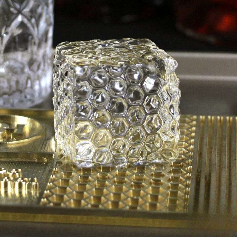

Bar ice stamping copper mold embossed net red ice cube pattern stamp pattern logo logo decoration ice plate mold