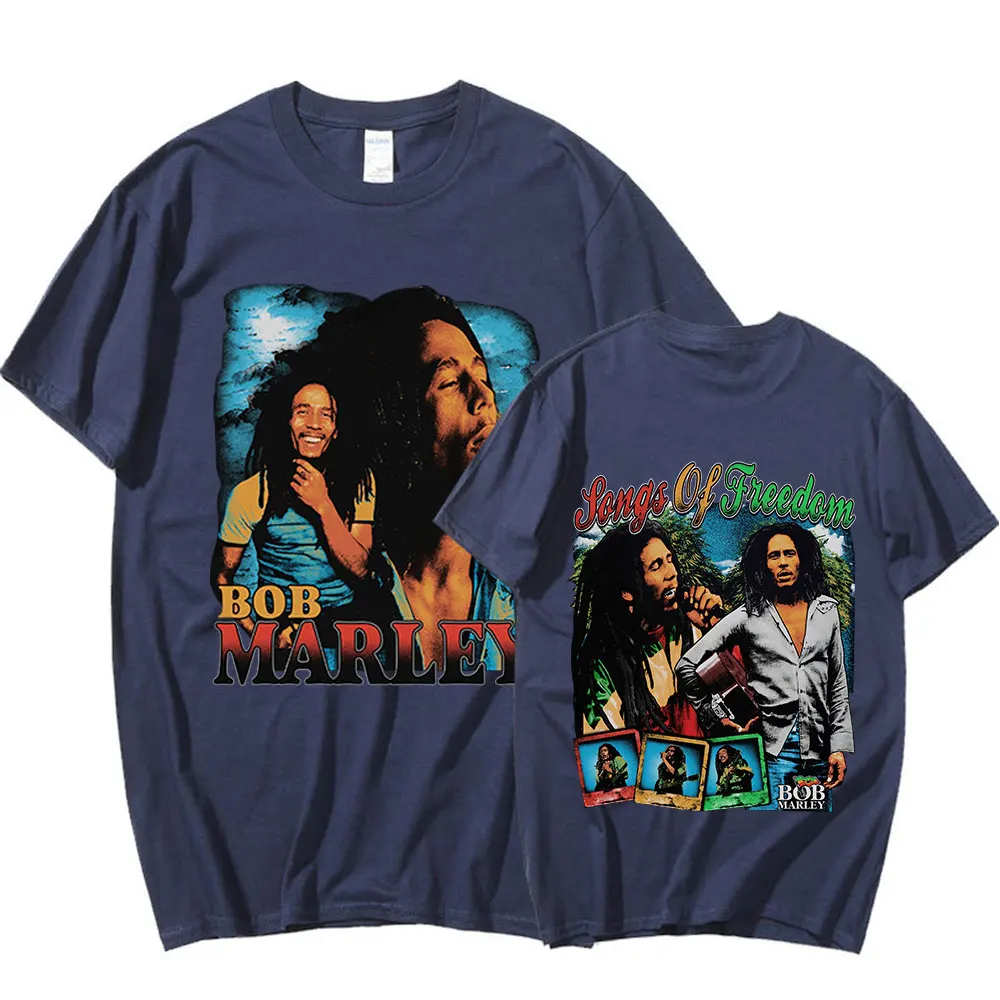 Camiseta de rapero Bob Marley para hombre, camisa con estampado - Main Image