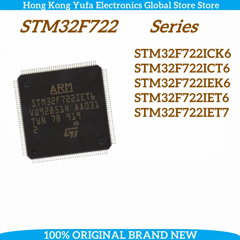 

100% новый чип Ic STM32F722IEK6 серии STM32F722
