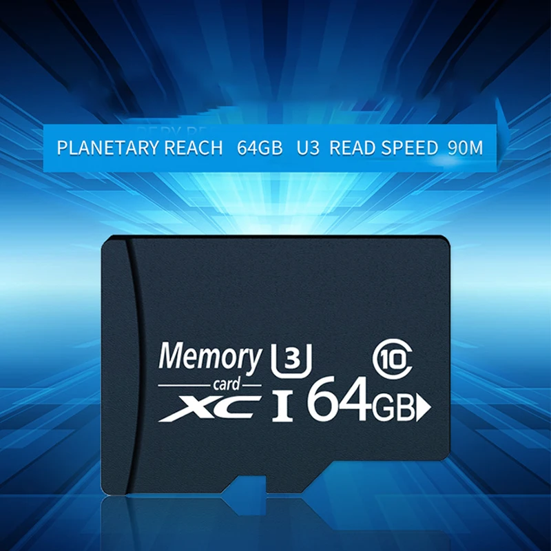 ANSVICAM Memory Card 128GB Micro SD TF 64GB 32GB U3 Micro SD 100Mb Reading Speed