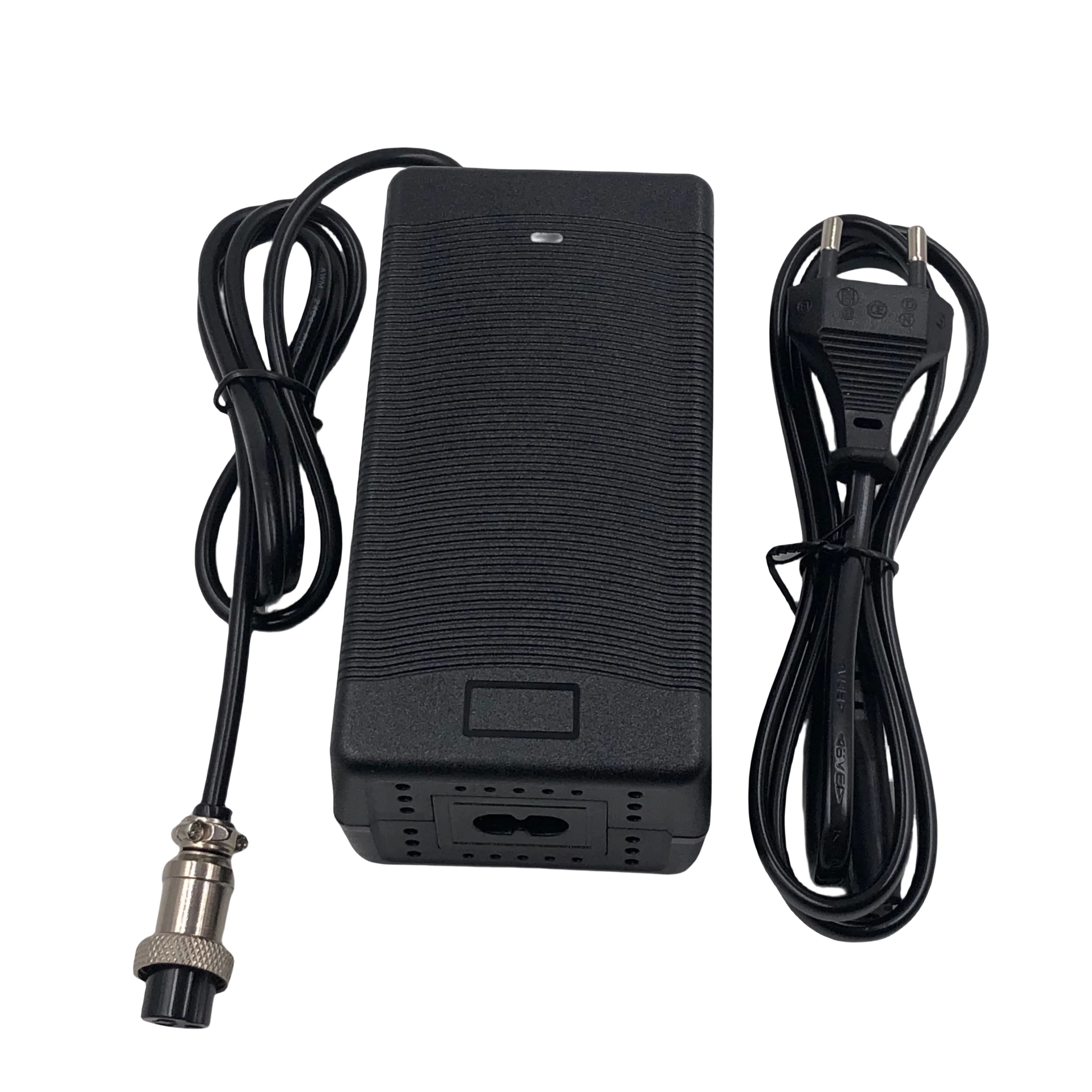 High-Performance 36V Electric Bike & Scooter Lithium Battery Charger with Cooling Fan
