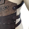 Mens Viking PU Leather Chest Armors Knight Leather Body Armors Medieval Armors Cosplays Jerkins Coat Halloweens 4