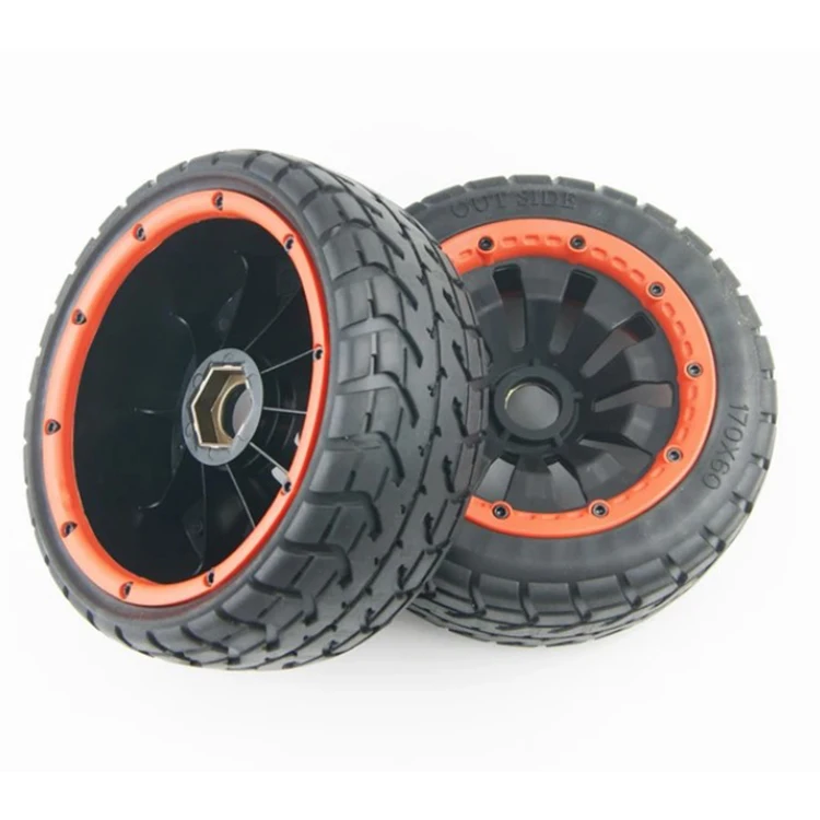 170mm Front Rear On Road Belted Tire wheel set For 1/5 rc car Baja 5b