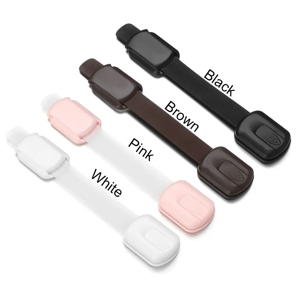 Child Safety Cabinet Strap Locks for Kids Drawer Cupboard Dishwasher Fridge Oven Door
