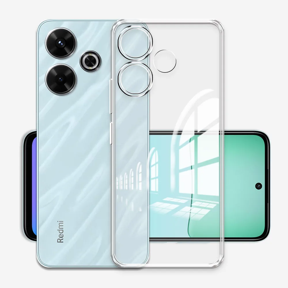 Clear Soft Silicone Shockproof Phone Case - Transparent Protective Cover