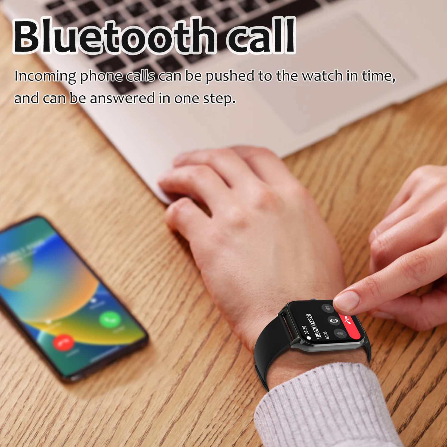 Smart watch with phone calls hotsell
