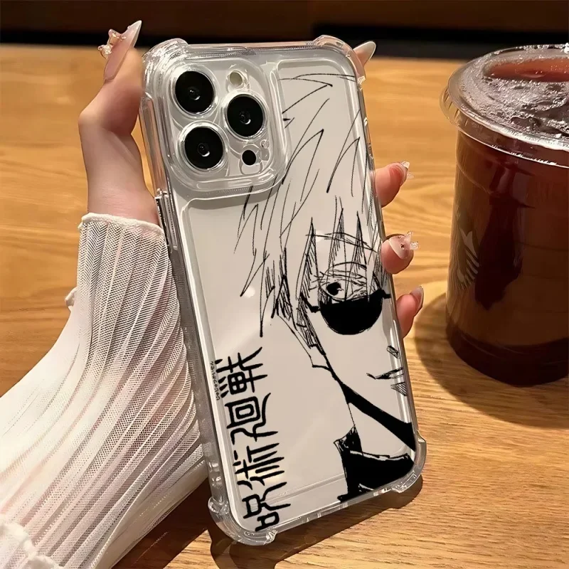 Stylish Jujutsu Kaisen Phone Case with Protective Design