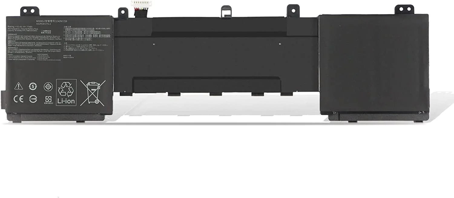ラップトップバッテリーc42n1728 for asus zenbook pro 15、ux550g