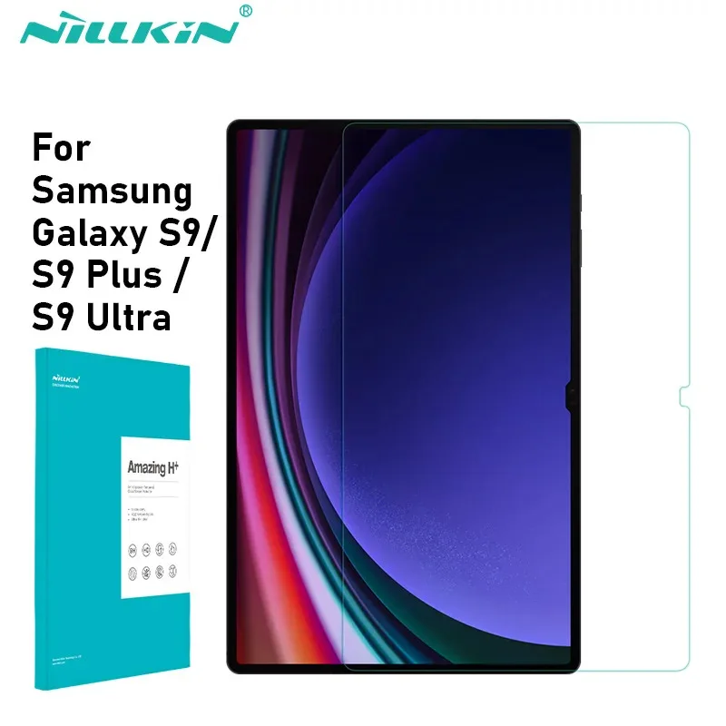 

Закаленное стекло NILLKIN для Samsung Galaxy S9 ultra HD для Tab S9 /S9 plus, взрывозащищенное стекло с защитой от отпечатков пальцев для рукописного ввода