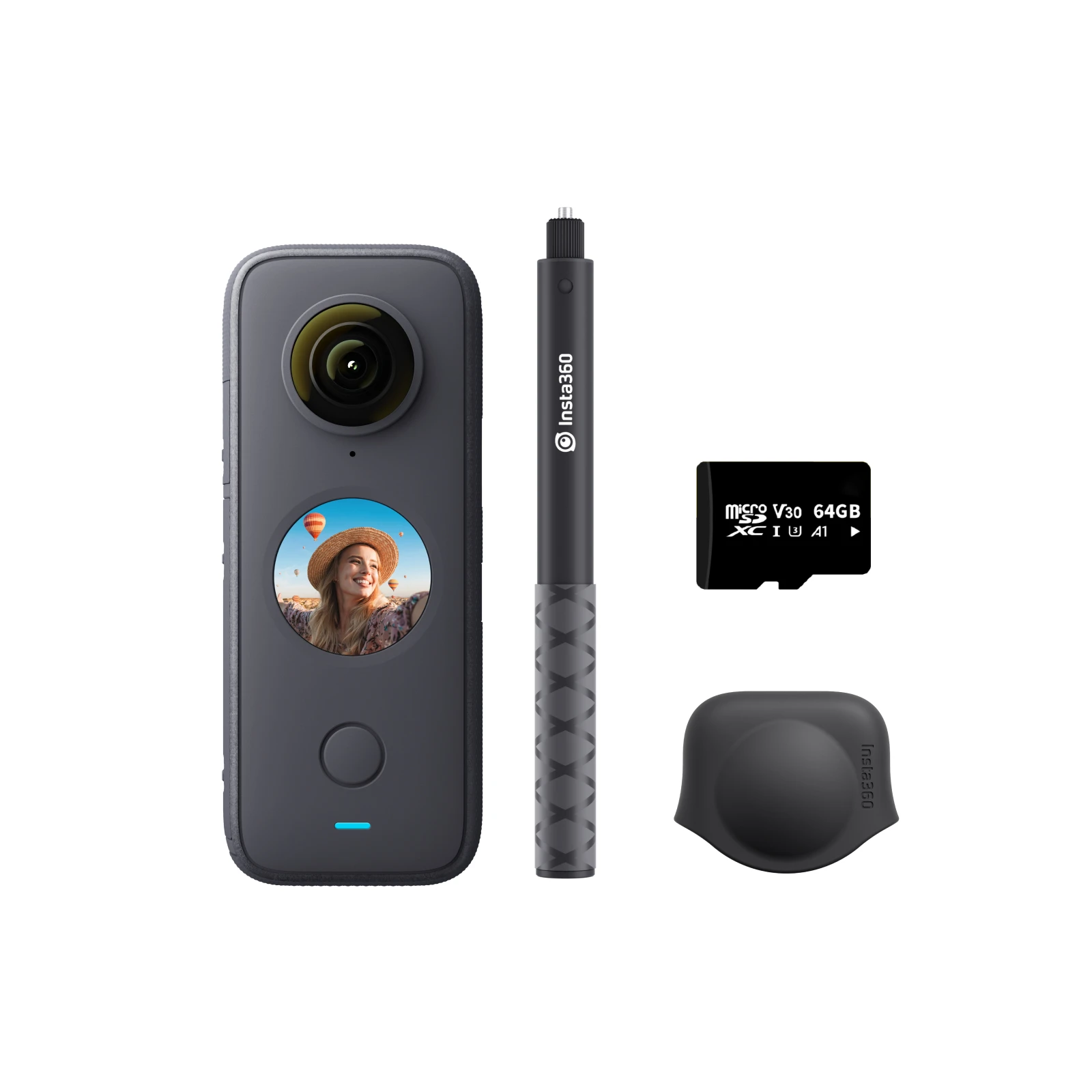 old action camera Insta360 ONE X2 Waterproof Action Camera Stabilization, Touch Screen, AI Editing, Live Streaming old action camera Action Cameras