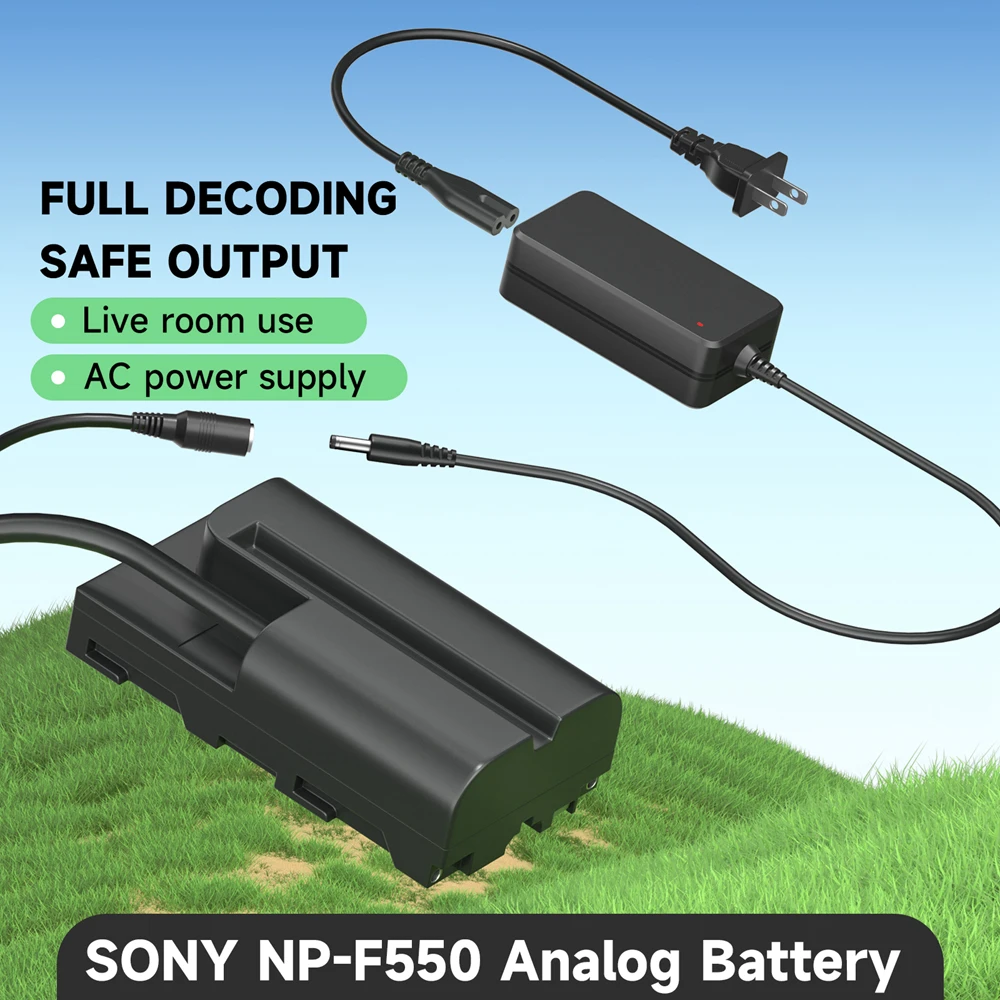 Bateria do Acoplador do Palo-dc para Sony Np-f550 Bateria do Manequim F960 F970 F980 F990 F570 F750 F770 Mc1500c 190p Ccd-trv58 V1j z1 - Image 3