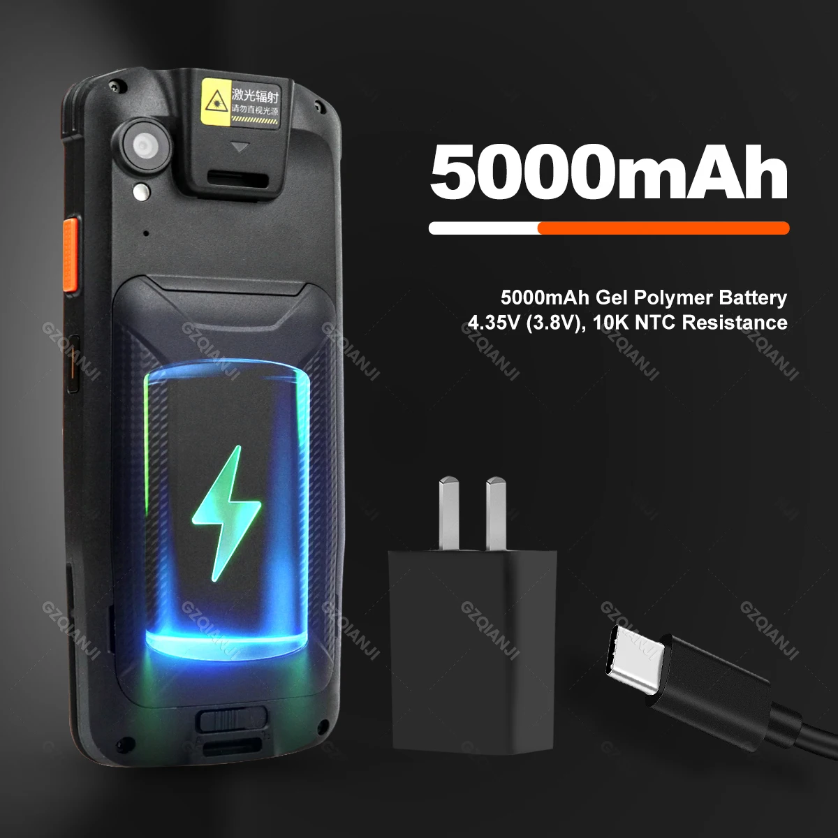 4GB+64GB Android 11 Handheld Terminal Iindustrial PDA 1D 2D QR Barcode Scanner Reader 4G WiFi NFC POS Data Collector