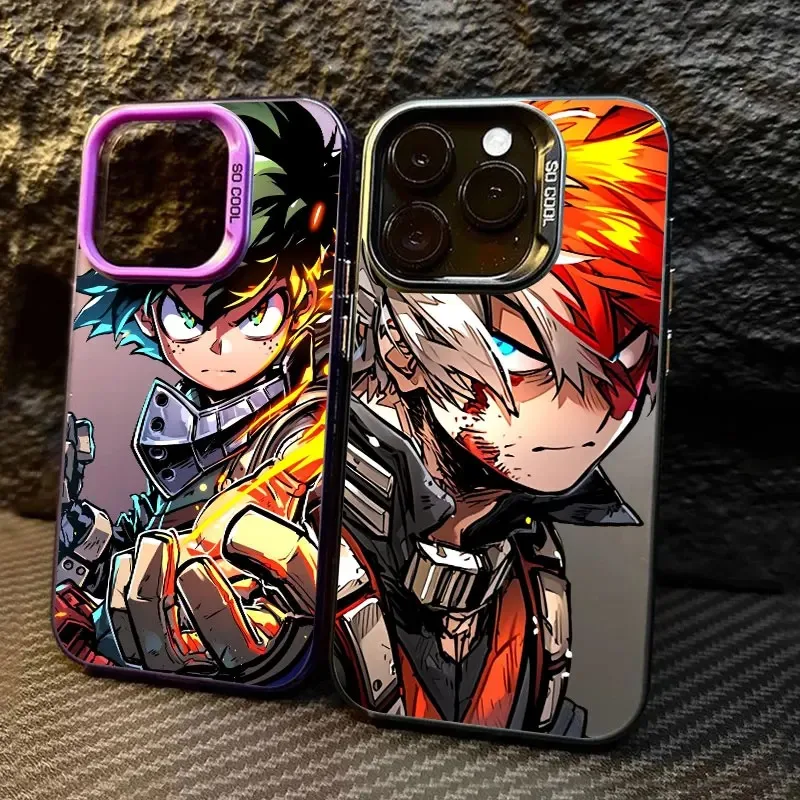 My Hero Academia Matte Phone Case - Stylish and Durable Design