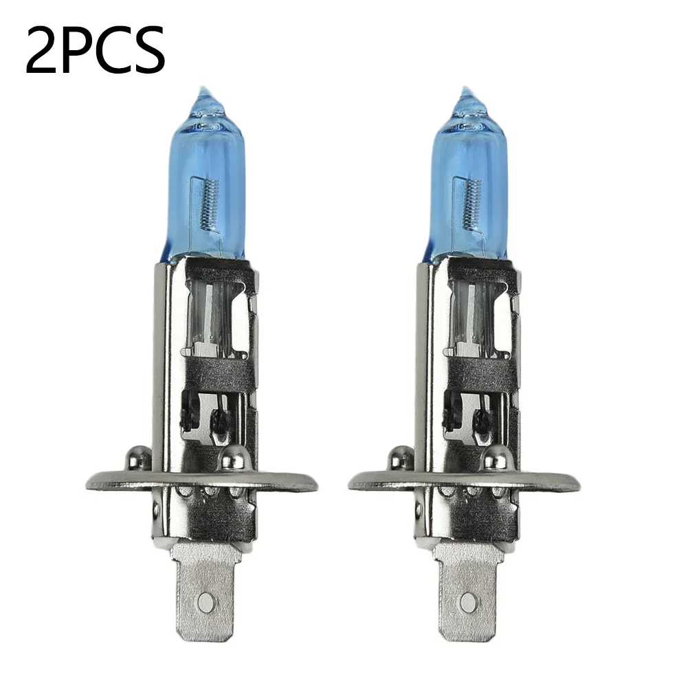 2pcs/set Car H1 12V 100W Headlights White 6000k Halogen Bulbs For BMW Golf Passat Peugeot Jeep