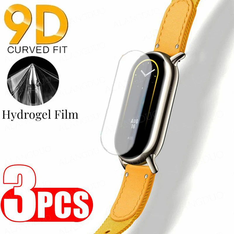 

3PCS Screen Protector Hydrogel Film For Xiaomi Mi Band 8 7 6 5 mi band 8 Soft Protective Film Not Glass