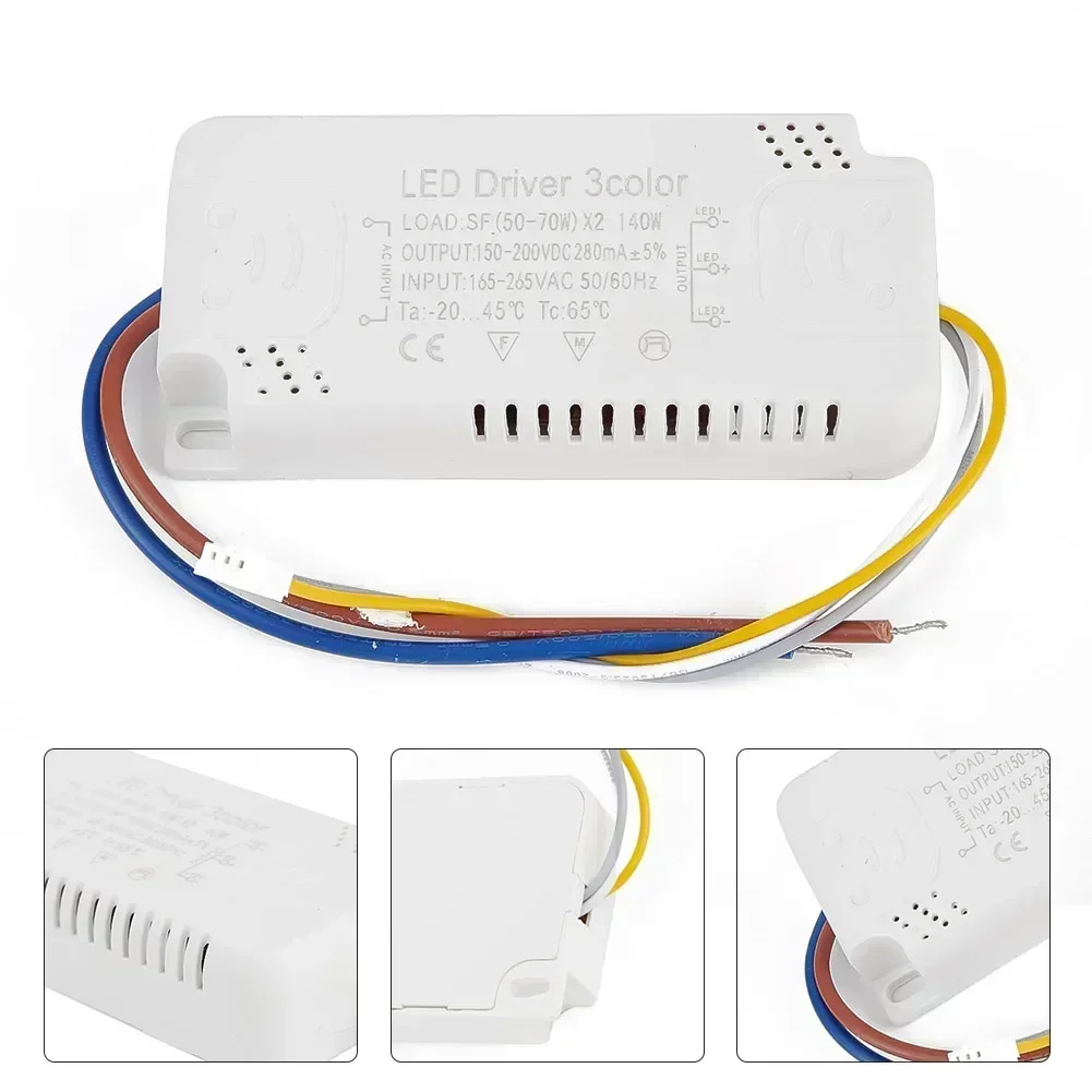 LED Driver 260-280MA AC165-265V 50-60HZ 8-24W/20-40W/30-50W 40-60W 50 ...