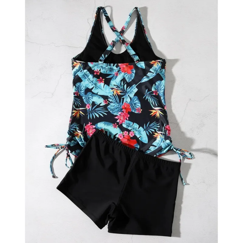 Summer Floral Two-Piece Swimsuit for Women