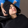 Premium Microfiber Salon Towels Black Absorbent for Hair Stylist Bleach Proof Hair Towel for home hotel beauty salon Towel 2