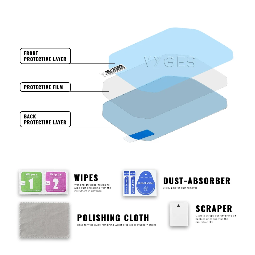 Motorcycle Screen Protector Motorcycle TFT Display Protection Film Screen Protector Instrument Film BMW S1000XR S1000R M1000XR M1000RR M1000R S1000RR