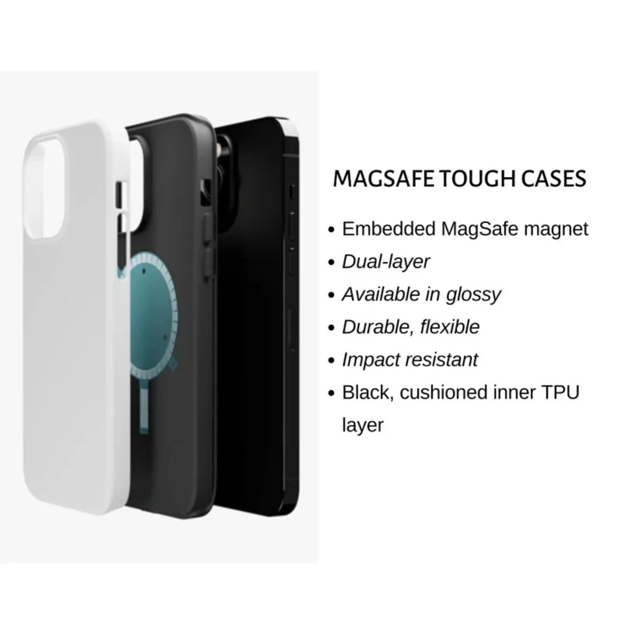 Magnetic Shockproof Acrylic Phone Case - Yoga Stretching Edition