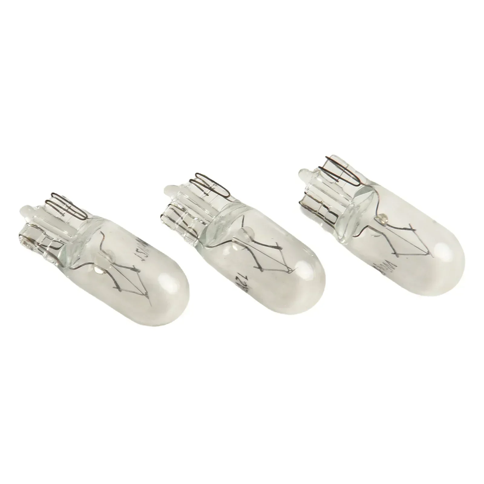 100PCS W5W 194 할로겐 라이트 자동차 전구 12V 5W 클리어 웨지 백열 ..