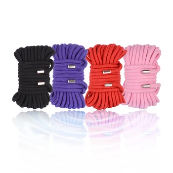7MM Thicken Bondage Restraint Rope Slave Sex Toys for Couples Adult Games Products Shibari Hogtie Fetish Harnes 2/5/10/20M 2