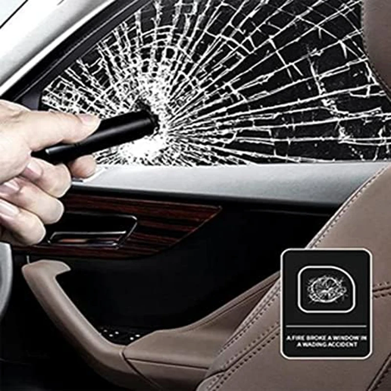 

Safety Hammer, Safe Hammer Glass Breaker, Glass Breaker And Seatbelt Cutter, Car Emergency Escape Tool
