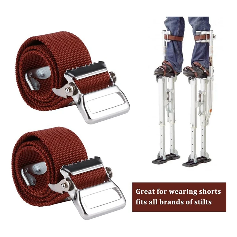 Stilt Leg Bands Straps Adjustable Comfort Drywall Stilts Leg Band Straps Loop Home Improvement Replacement Part