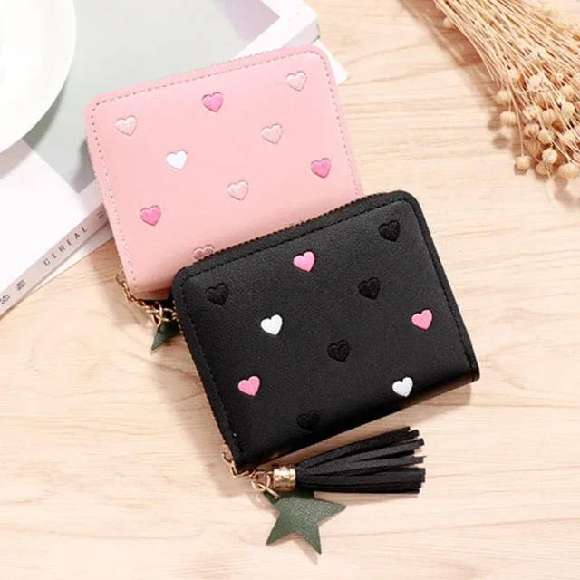 Buy Personalised Cute Small Purse, Ladies Coin Wallet leather Card Holder  Handmade Woman Purse Ladies Girls Soft Leather Pouch Gift Online in India -  Etsy