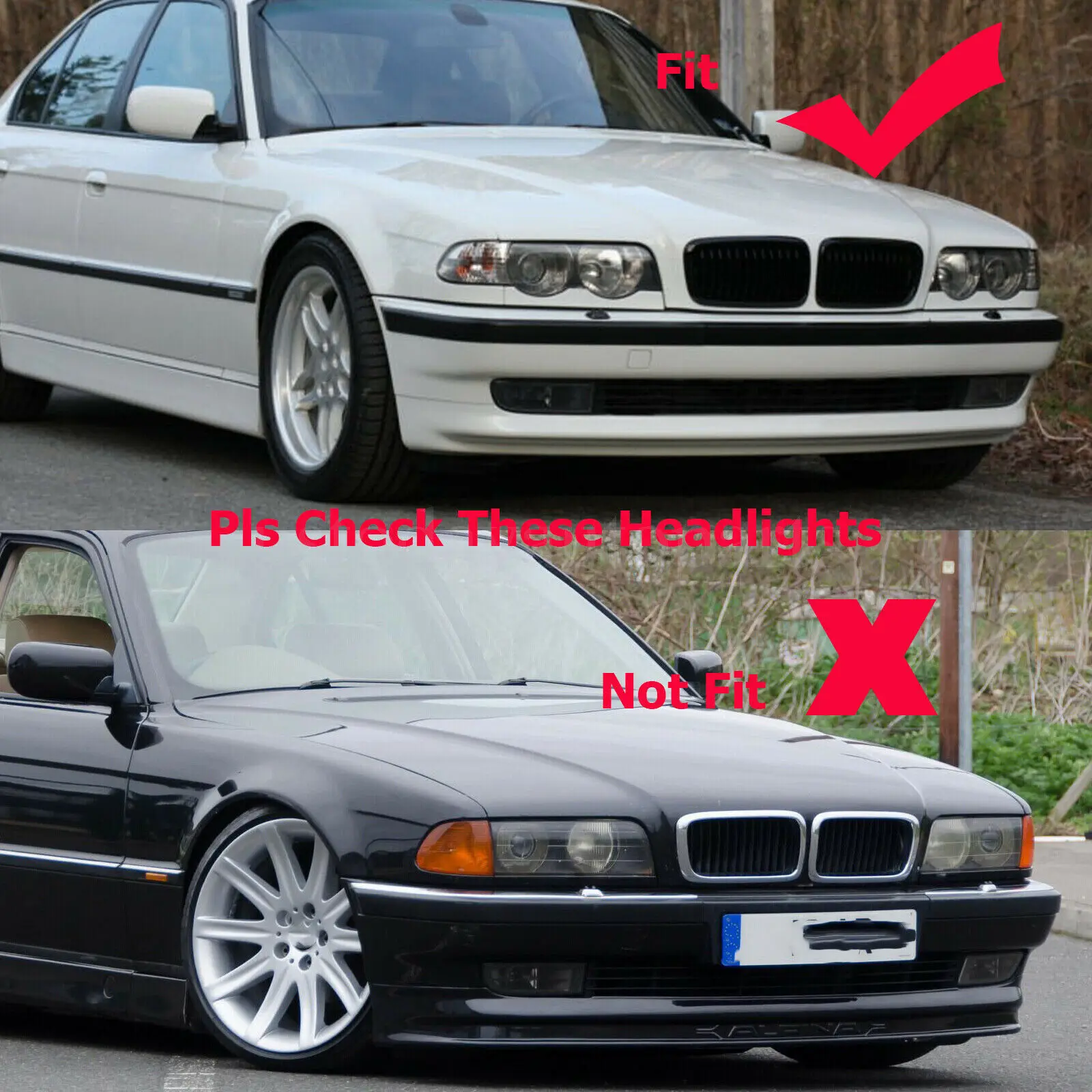   Ű ̽ ׸,  , BMW E38 740i 740iL 750iL 4-¦ 1999-2001,  ü ĵ Ű ׸