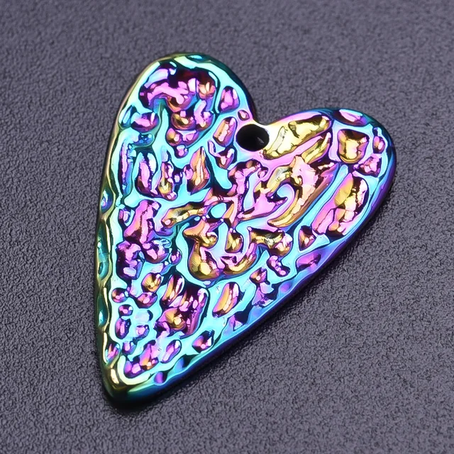Stainless Steel Pendants Charm Love and Weapons Set 5pcs 74