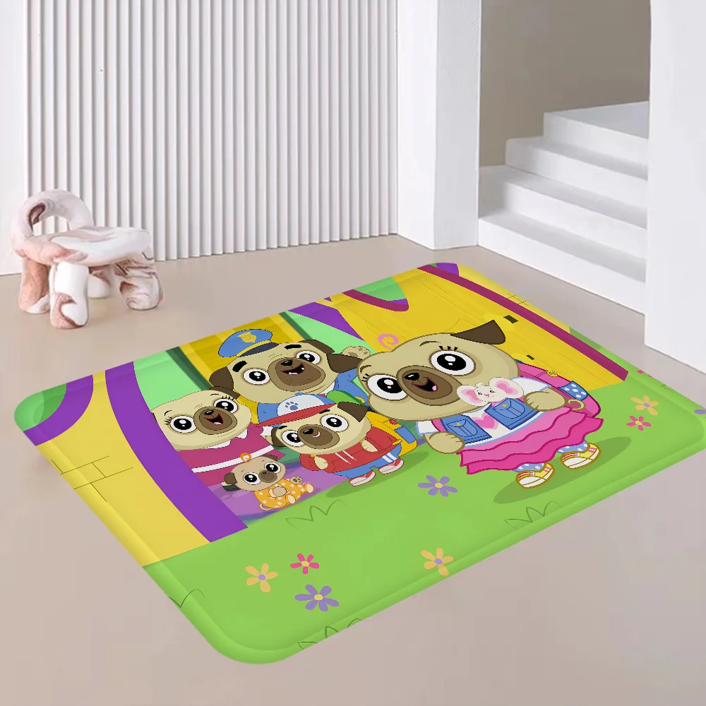 Chip and Potato Bathroom Mat Anti-slip Absorb Water Long Strip Cushion Bedroon Mat Welcome Doormat 6