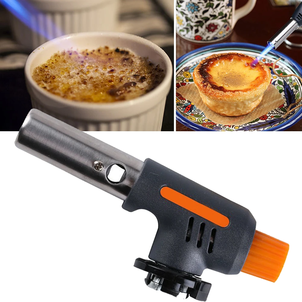 Flame Gas Torch Flamethrower Butane Burner Lighter Gas Torch Flame