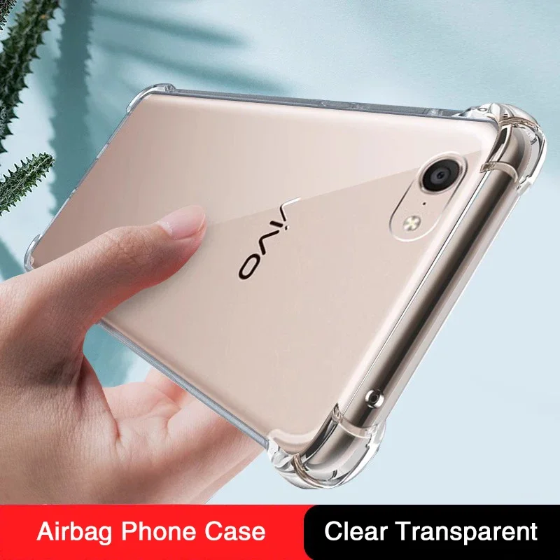 Роскошный прозрачный силиконовый чехол для VIVO X9 S X9S X7 Plus X9Plus X7Plus, задняя крышка подушки безопасности, аксессуары для телефона