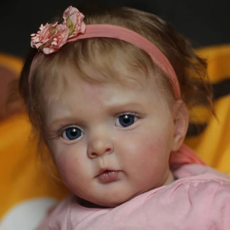 

Customizable 20 Inch Blank Reborn Doll Kit Hot Sale Lifelike Newborn Accessories Unpainted Doll Part Reborn Baby Doll Gifts