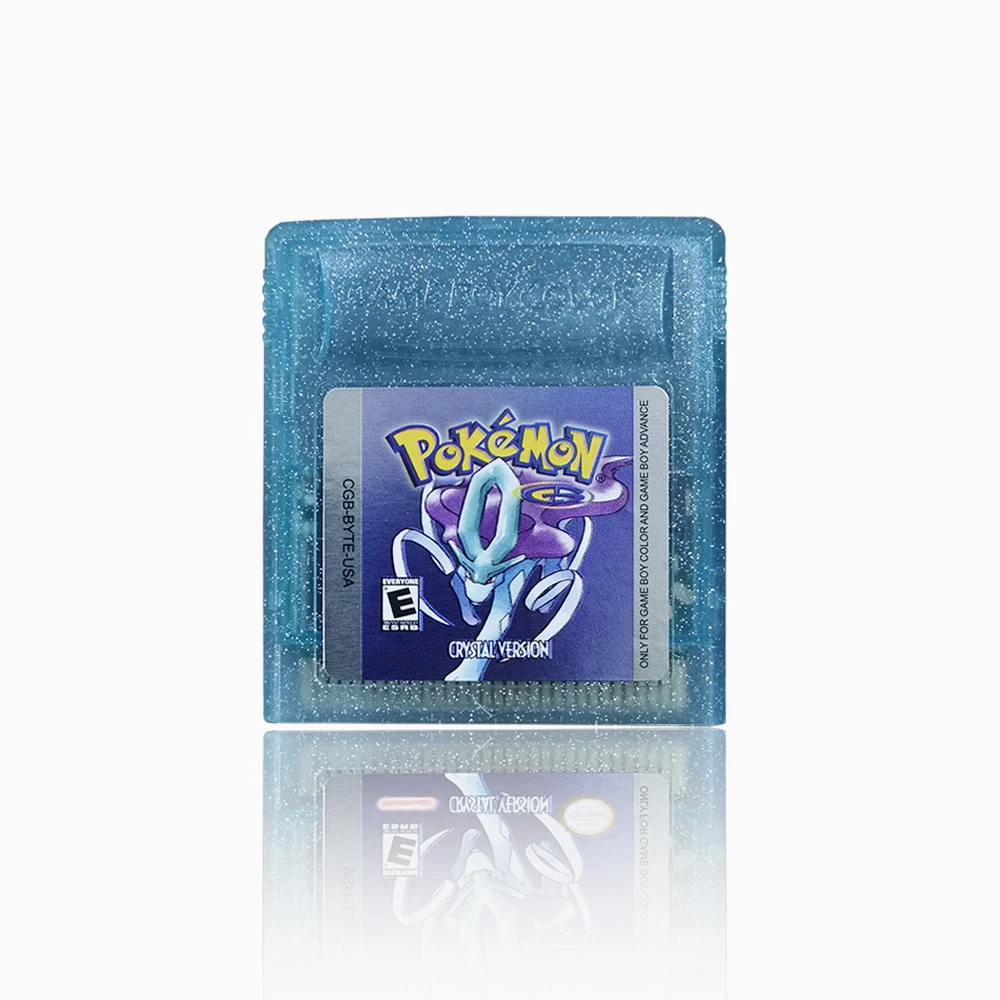 Pokemon Series English Version 16 Bit GBC Game Cassette