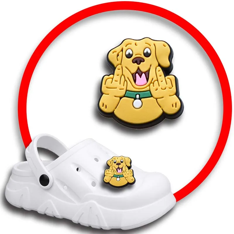 

Упаковка булавок для Crocs, подвески, аксессуары для обуви, нож, искусственное украшение, джинсы, женские сандалии, пряжка, Детские сувениры, мужские значки