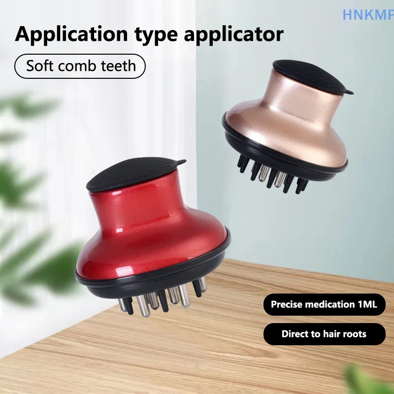 

Scalp Applicator Liquid Comb For Hair Scalp Treatment Essential Oil Liquid Guiding Comb Hair Growth Roller Ball Apply Hair Care