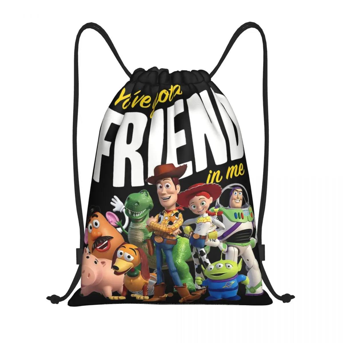 thumbnail image 1 of Mochila con cordón de dibujos animados de Toy Story de Mr. Potato Head, mochila deportiva para gimnasio, bolsa de cuerdas para yoga, 1 of 5