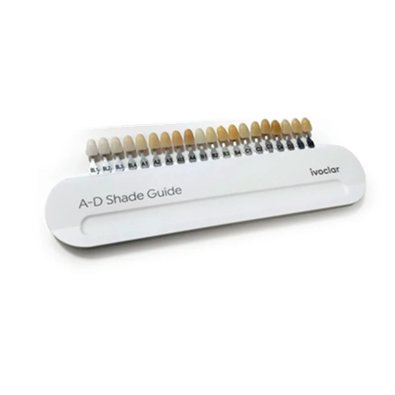 歯科用歯パッドシェードガイド、ioclar vivadent磁器材料、20色