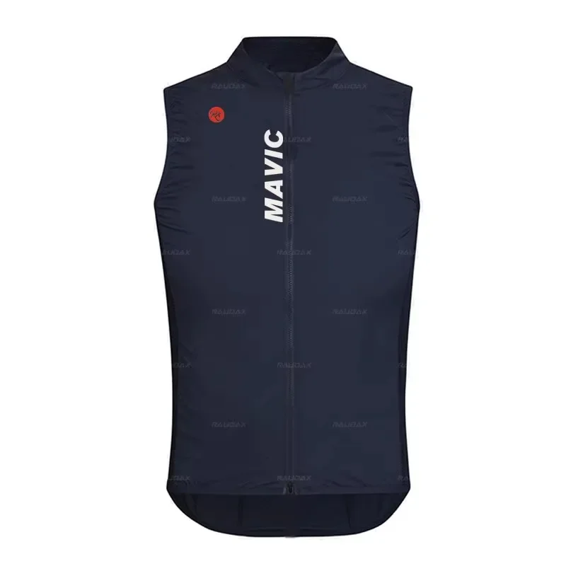 Rx MAVIC Team Summer Bicycle Windproof Sleeveless Road Bike Cycling Vest Mountain Bike Lightweight Sleeveless Gilet