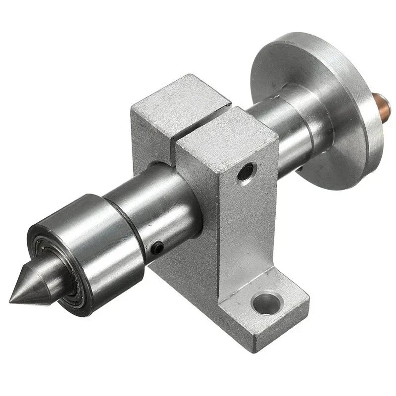 Adjustable Double Bearing Live Centre Metal Revolving With 2pcs Wrenches DIY Accessories Mini Lathe Machine lathe spare part lathe center head 1 Set