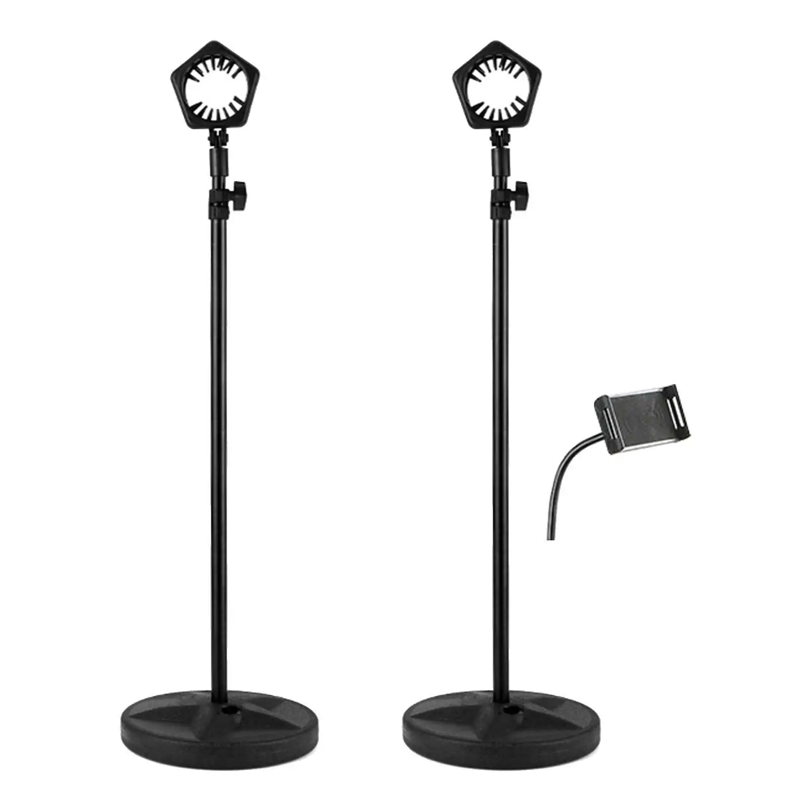 Lazy Hair Dryer Stand Hands Free Rack for Pet Hair Dryer Adjustable Height for Children Daily Use Pet Grooming Bathroom Salon