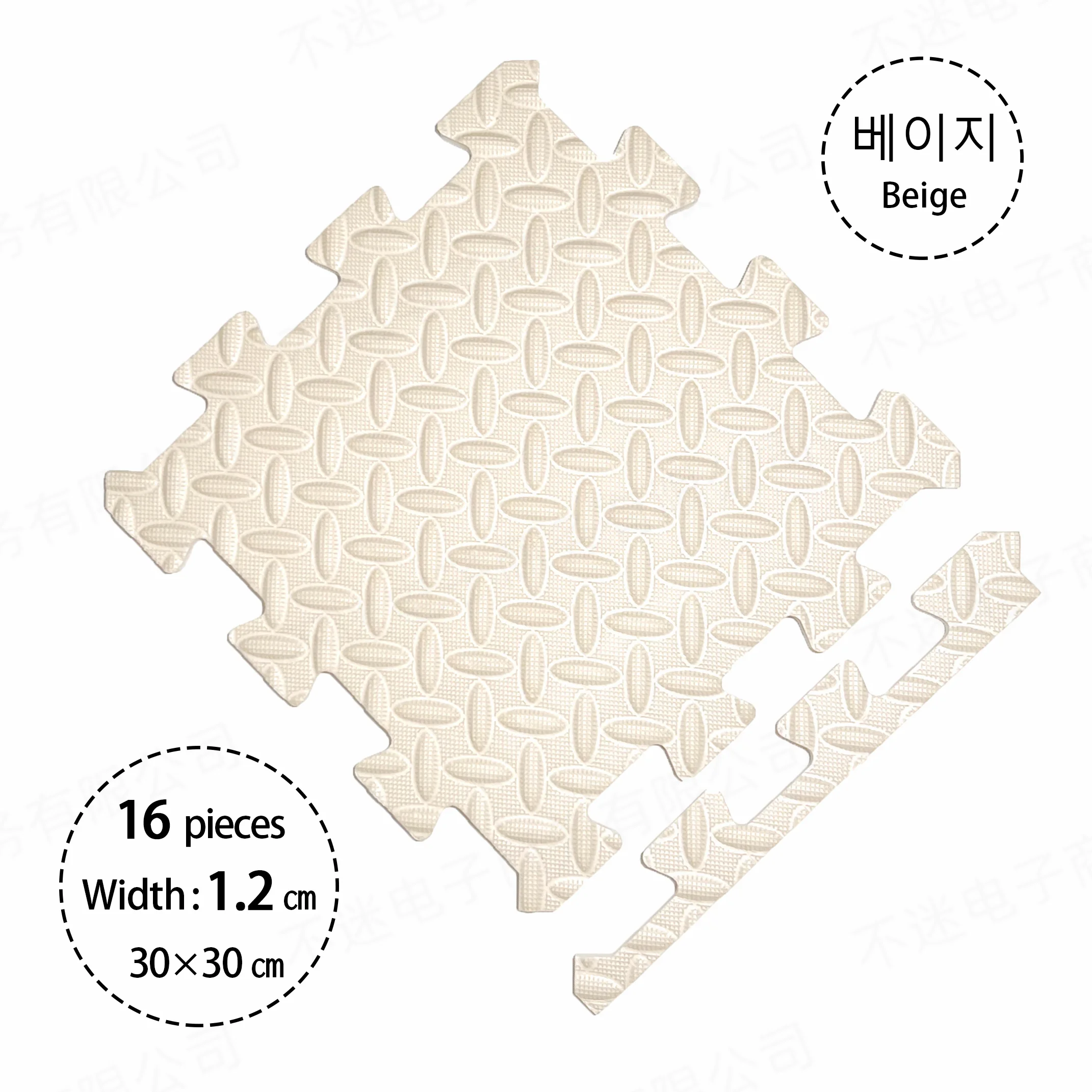 Play Mat 16pcs Baby play mat Children's carpet Foam baby Playmat 1.2cm Disassemblable Assemblable security No odor Carpet baby room play mat foam play mat