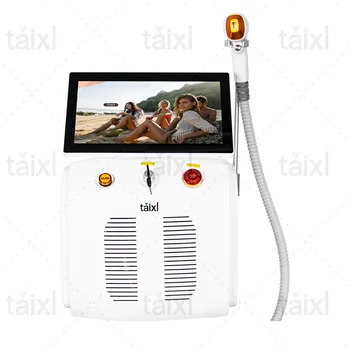 New Summer Ice Platinum 3 Wavelength 808nm Diode Laser 808 Hair Removal Machine 808 Remov Machin Salon or Home Use Remover 2