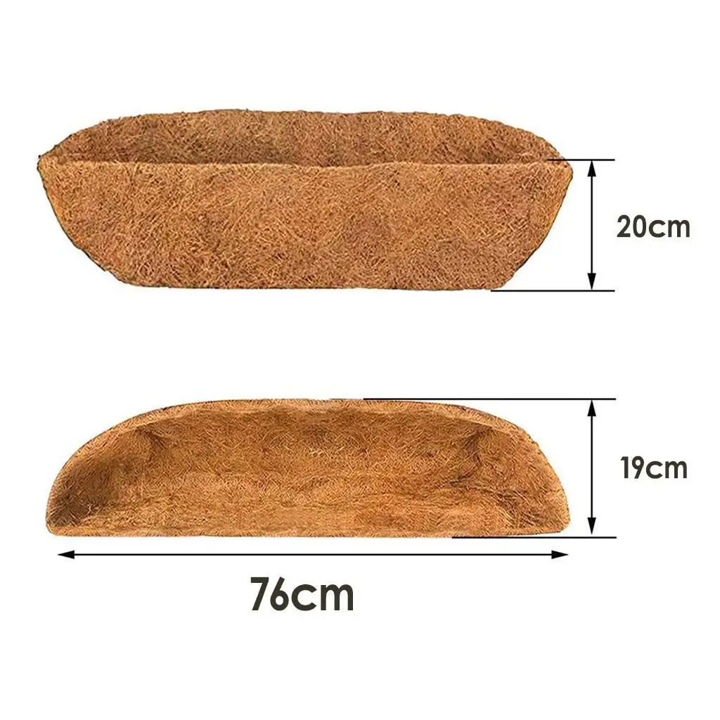 COCO LINER Balcony Flower Box Porch Deck Fence Replacement Liners 30 inch